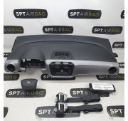 MII SALPICADERO TABLERO DE INSTRUMENTOS AIRBAG CONJUNTO CINTURONES DE SEGURIDAD