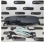 A3 8Y CRUSCOTTO AIRBAG SET CINTURE DI SICUREZZA AIRBAG DA TETTO