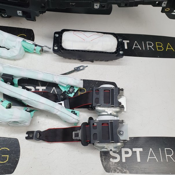 A3 8Y CONSOLE DASHBOARD AIRBAG KIT SET BELTS...