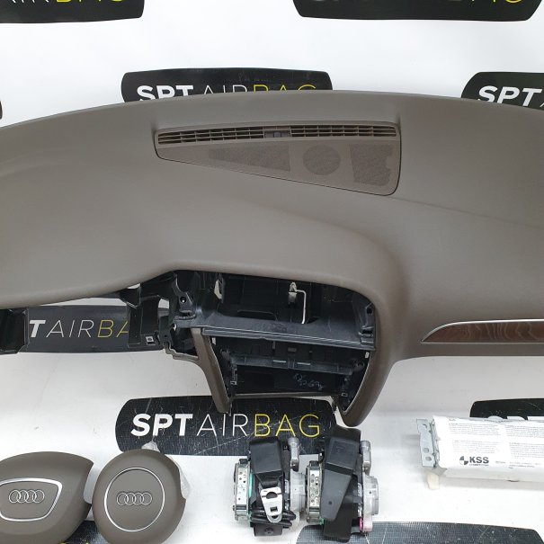 A4 B8 LIFT CRUSCOTTO AIRBAG SET CINTURE DI...