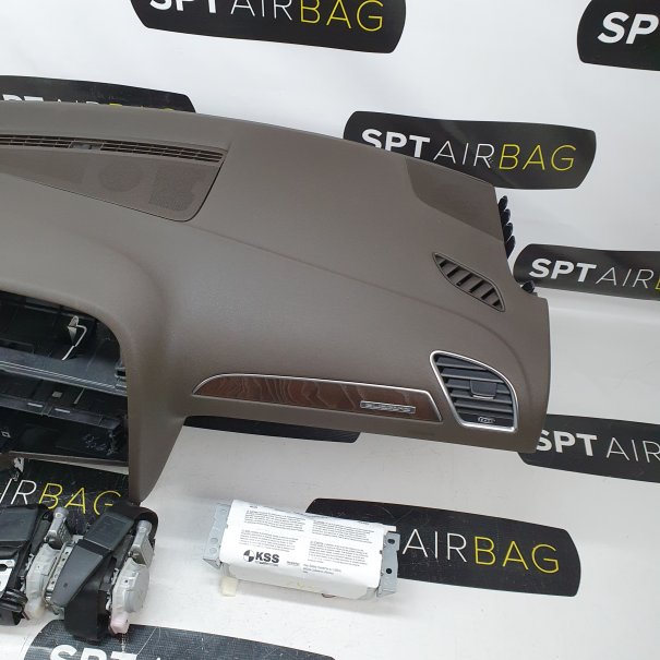 A4 B8 LIFT CRUSCOTTO AIRBAG SET CINTURE DI...