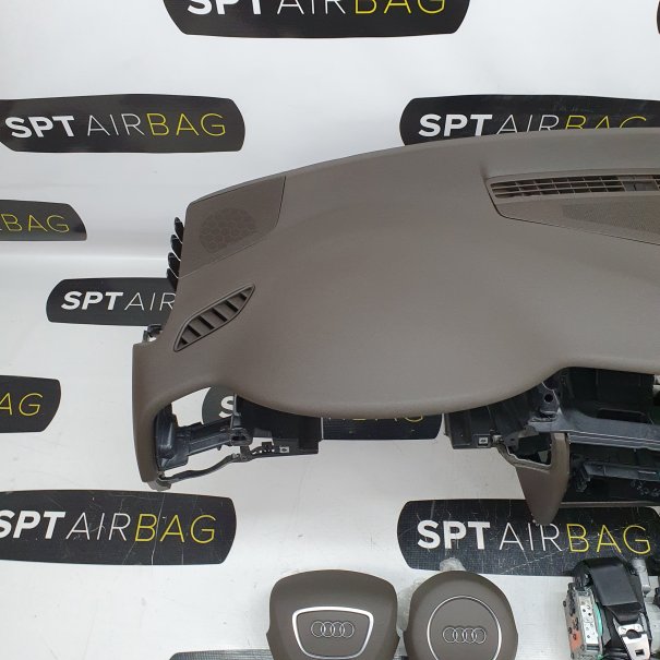 A4 B8 LIFT CRUSCOTTO AIRBAG SET CINTURE DI...
