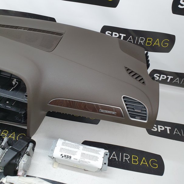 A4 B8 LIFT CRUSCOTTO AIRBAG SET CINTURE DI...