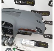 A4 B8 LIFT CONSOLE DASHBOARD AIRBAG KIT SET BELTS AIR CURTAINS