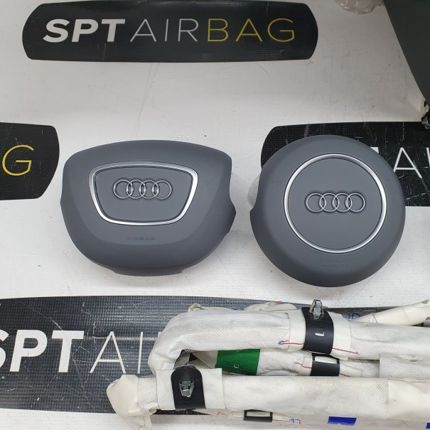 A4 B8 LIFT CONSOLE DASHBOARD AIRBAG KIT SET...