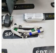 A4 B8 LIFT ARMATURENBRETT AIRBAG KIT SICHERHEITSGURTE LUFTSCHLEIER