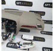 A4 B8 CRUSCOTTO AIRBAG SET CINTURE DI SICUREZZA CORTINA D'AIRA