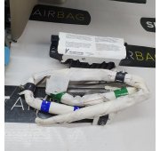 A4 B8 CRUSCOTTO AIRBAG SET CINTURE DI SICUREZZA CORTINA D'AIRA