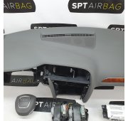 A4 B8 KONSOLA DESKA ROZDZIELCZA AIRBAG PODUSZKI PASY