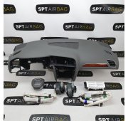 A4 B8 CRUSCOTTO AIRBAG SET CINTURE DI SICUREZZA CORTINA D'AIRA