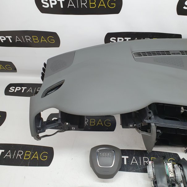 A4 B8 CRUSCOTTO AIRBAG SET CINTURE DI SICUREZZA...