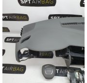A4 B8 CRUSCOTTO AIRBAG SET CINTURE DI SICUREZZA CORTINA D'AIRA