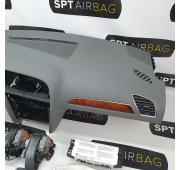 A4 B8 CRUSCOTTO AIRBAG SET CINTURE DI SICUREZZA CORTINA D'AIRA