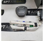 A4 B8 CRUSCOTTO AIRBAG SET CINTURE DI SICUREZZA CORTINA D'AIRA