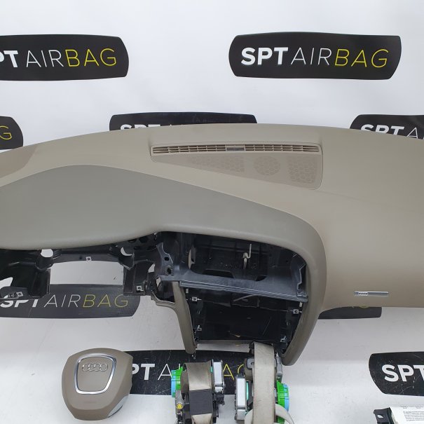 A5 8T CRUSCOTTO AIRBAG SET CINTURE DI SICUREZZA...