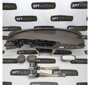 A6 C7 DASHBOARD AIRBAG SET REEKS VEILIGHEIDSRIEMEN ZITBANDEN