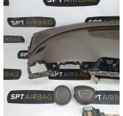 A6 C7 SALPICADERO TABLERO DE INSTRUMENTOS AIRBAG CONJUNTO CINTURONES DE SEGURIDAD