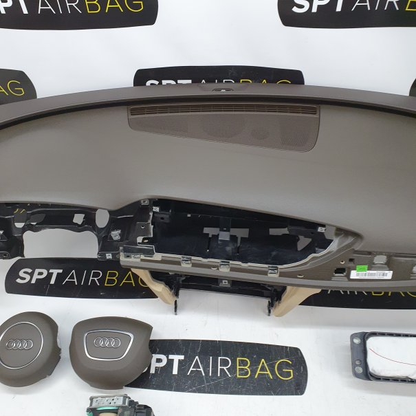 A6 C7 KONSOLA DESKA ROZDZIELCZA AIRBAG PODUSZKI...