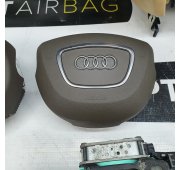 A6 C7 CRUSCOTTO AIRBAG SET CINTURE DI SICUREZZA