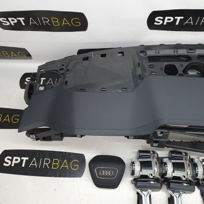 A6 C8 4K A7 C8 4K0 CONSOLA DASHBOARD AIRBAG KIT SET BELTS 2