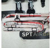 A6 C8 4K A7 C8 4K0 CRUSCOTTO AIRBAG SET CINTURE DI SICUREZZA AIRBAG DA TETTO