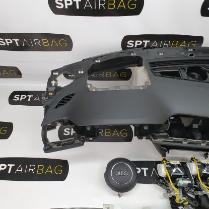 A6 C8 ARMATURENBRETT AIRBAG KIT SITZGURTE 2