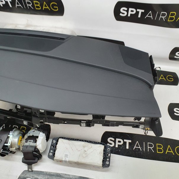 A3 8Y KONSOLE ARMATURENBRETT AIRBAG KIT SITZGURTE