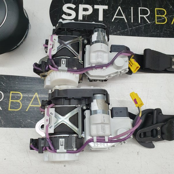 A8 D4 CONSOLE DASHBOARD AIRBAG KIT SET BELTS