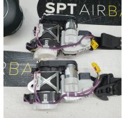 A8 D4 CONSOLE DASHBOARD AIRBAG KIT SET BELTS