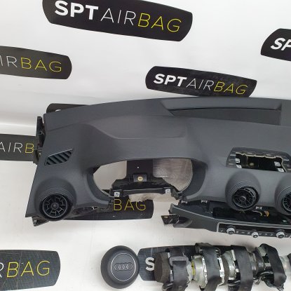 Q2 DASHBOARD AIRBAG SET REEKS ZITBANDEN 2