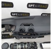 Q2 KONSOLA DESKA ROZDZIELCZA AIRBAG PODUSZKI PASY