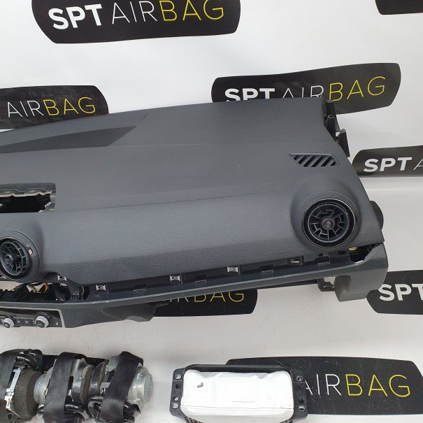 Q2 KONSOLA DESKA ROZDZIELCZA AIRBAG PODUSZKI PASY