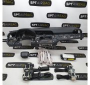 Q3 83A DASHBOARD AIRBAG SET REEKS ZITBANDEN LUCHTGORDIJNEN