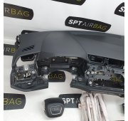 Q3 83A DASHBOARD AIRBAG KIT SET BELTS CURTAINS