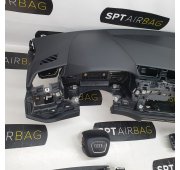 Q3 83A KONSOLA DESKA ROZDZIELCZA AIRBAG PODUSZKI PASY