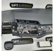Q3 83A CONSOLE DASHBOARD AIRBAG KIT SET BELTS