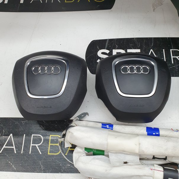 Q5 8R DASHBOARD AIRBAG SET REEKS ZITBANDEN...