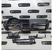 Q7 4L DASHBOARD AIRBAG SET REEKS ZITBANDEN