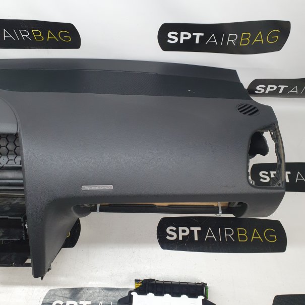 Q7 4L DASHBOARD AIRBAG SET REEKS ZITBANDEN