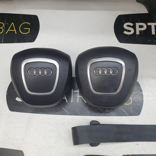Q7 4L DASHBOARD AIRBAG KIT SET BELTS