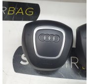 Q7 4L KONSOLA DESKA ROZDZIELCZA AIRBAG PODUSZKI PASY