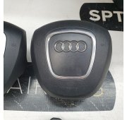 Q7 4L DASHBOARD AIRBAG SET REEKS ZITBANDEN