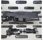 Q7 4M HEAD UP DASHBOARD AIRBAG SET REEKS ZITBANDEN