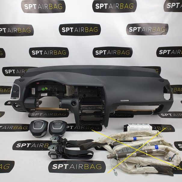 Q7 4M ARMATURENBRETT AIRBAG KIT SICHERHEITSGURTE