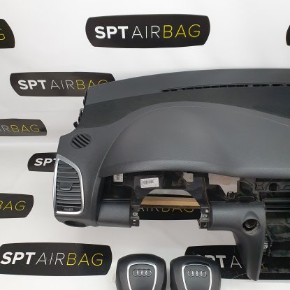 Q7 4M DASHBOARD AIRBAG SET REEKS ZITBANDEN 2