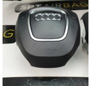 Q7 4M SALPICADERO TABLERO DE INSTRUMENTOS AIRBAG CONJUNTO CINTURONES DE SEGURIDAD