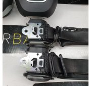 Q7 4M SALPICADERO TABLERO DE INSTRUMENTOS AIRBAG CONJUNTO CINTURONES DE SEGURIDAD