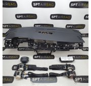 Q8 4M8 DASHBOARD AIRBAG KIT SET BELTS