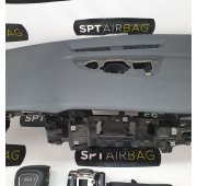 Q8 DASHBOARD AIRBAG KIT SET BELTS