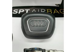 A5 8W DASHBOARD AIRBAG KIT SET BELTS